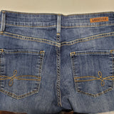 Denizen Levis Modern Slim Cuff Denim Jeans Pants Womens Size 4 Blue Rolled