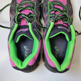 Asics Shoes Basic Walking Athletic Pink Green Gel-Scram 2 Womens US Size 9