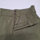 Lauren Conrad Wide Leg Pants Green Womens Size 2 High Rise Stretch Earthy Fall