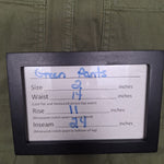 Lauren Conrad Wide Leg Pants Green Womens Size 2 High Rise Stretch Earthy Fall