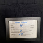 Simply Vera Wang Pants Black Womens XS Slim Fit Stretch Basic