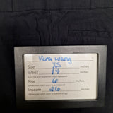 Simply Vera Wang Pants Black Womens XS Slim Fit Stretch Basic