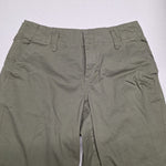 A New Day Pants Green Womens Size 2 Straight Keg Mid Rise Stretch Earth Boho