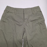 A New Day Pants Green Womens Size 2 Straight Keg Mid Rise Stretch Earth Boho