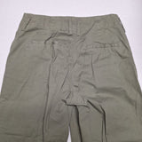 A New Day Pants Green Womens Size 2 Straight Keg Mid Rise Stretch Earth Boho