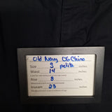 Old Navy OG Chino Pants Black Womens Small Petite Basic Capsule Casual Short