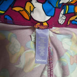 Lularoe Leggings Donald Duck Disney Tall Curvy Cartoon Sailor Angry Upset Womens