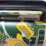 Green Bay Packers Cup Plastic 90s Yellow Helmet Football Lid Handle Collect NFL