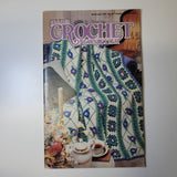 Annies Crochet Newsletter 1991 No 50 l Crafting Blanket Afghan Flowers Square