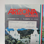 Arizona Highways Magazine November 1975 Vintage Photos Scenery Mexicaltitan Art