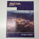 Arizona Highways Artwork Magazine March 1976 Vintage History Weather Seasons Ice
