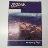 Arizona Highways Artwork Magazine March 1976 Vintage History Weather Seasons Ice