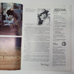 Arizona Highways Artwork Magazine March 1976 Vintage History Weather Seasons Ice