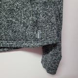Avalanche Pullover Quarter Zip Thick Fleece Knit Womens Medium Green Warm Fall