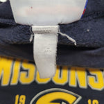 Wisconsin Eau Clair University Blue Yellow Cropped Sweatshirt Womems Med College