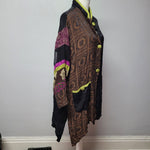 Staley Gretzinger Shirt Long Art Buttons Pockets Funky One Size Womens Lagenlook