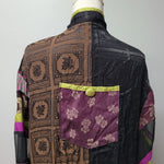 Staley Gretzinger Shirt Long Art Buttons Pockets Funky One Size Womens Lagenlook