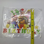 Super Mario Happy Birthday Cake Topper Set Party Decoration Paper 6 inch