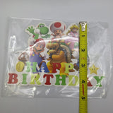 Super Mario Happy Birthday Cake Topper Set Party Decoration Paper 6 inch