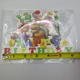 Super Mario Happy Birthday Cake Topper Set Party Decoration Paper 6 inch