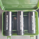 Football Camouflage Face Paint Sticks Black Set 3 Case Anti Reflective