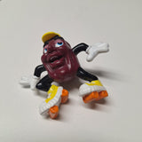 Applause California Raisins Roller Skating Figurine Toy 1988 Retro