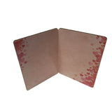 Handcrafted Bamboo Engagement Card With Sweet Hearts Design Wooden She Said Yes