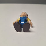 Keenway Male Boy Dollhouse Figure Short Brother Son 2.5 Inch Overalls Farmer Kid