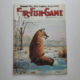 Fur Fish Game Magazine November 1983 Issue Fox Pheasant Mink Scents Recipes Cover Art Raccoons