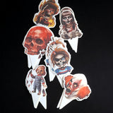 Horror Themed Happy Birthday Decorations Cutouts Cake Topper Balloons Jigsaw