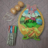 Magic Egg Spinning Decorator Set With 8 Non Toxic Markers All Ages Colorful