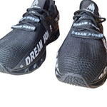 Dream Horse Mens Sneakers 5400lb Steel Toe Black Size US 7.5 EU 40 Work