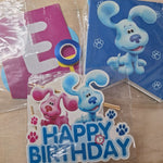 Blues Clues Birthday Party Supplies Kids Decorations Banner Cupcake Topper Dog