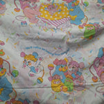 Popples Bed Sheet Set Cartoon Twin Flat Fitted Kids Vintage 1980s Nostalgia 90s