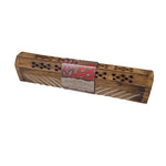 Incense Wooden Gift Box Myrrh 20 Sticks 20 Cones Coffin Present Flora