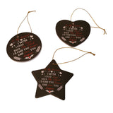 Ornaments Husband Turn Back Clock Love You Longer Timeless Gift Anniversary Holidays
