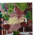 Ceramic Wine Wall Art Decor Cutting Board Textured Ping