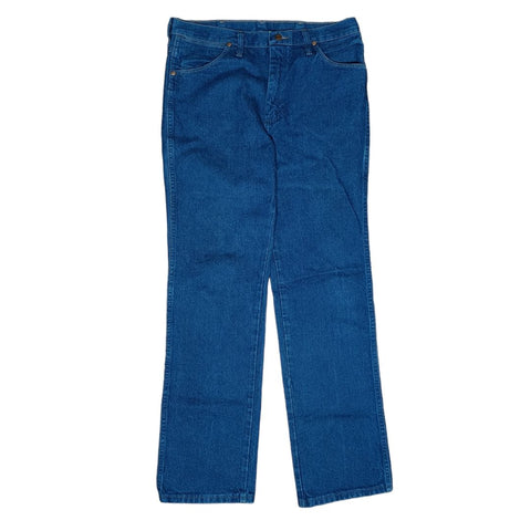 Wrangler Blue Jeans Denim Mens 33 x 32 Cowboy Cut 936PWD