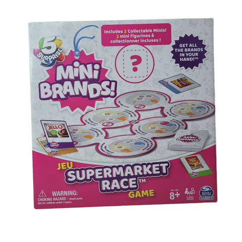 Supermarket Race Mini Brands Game Collectible Card Surprise Token Christmas Gift