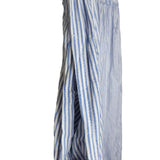 Japna Jumper Spaghetti Strap Blue White Stripes Adjustable Flowy Womens XS