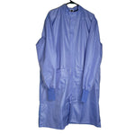 Medline Barrier Lab Coat Unisex Adult Large Zipper Snap Cuff Medical Phlebotomy