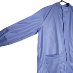 Medline Barrier Lab Coat Unisex Adult Large Zipper Snap Cuff Medical Phlebotomy