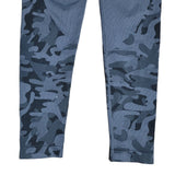 Ziya Active Leggings Gray Camouflage Sides Athletic Womens Small