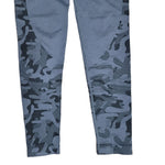 Ziya Active Leggings Gray Camouflage Sides Athletic Womens Small