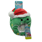 Squishmallow Slippers Santa Hat Wreath Christmas Childrens Youth 11 12 Soft