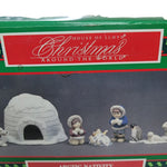 Lloyd Christmas Arctic Nativity Around The World 10 Piece Set Box Igloo