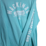 Mackinac Island Tee Shirt Genuine Cycling Apparel Women Medium Mackinaw Michigan