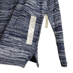 St Johns Bay Sweater Blue White Knit Womens Small