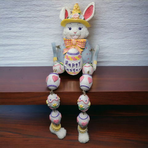 Doo Dangles Bunny Easter Shelf Sitter 61821 Holiday 1999 Vintage