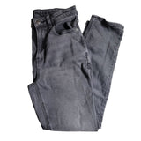 American Eagle Outfitters Gray Jeans Womens 2 Short Stretch Pants Small Dark